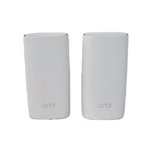 (2) Netgear Orbi RBW30 Satellite AC2200 Mesh WiFi Wall Plug In Tri-band Extender